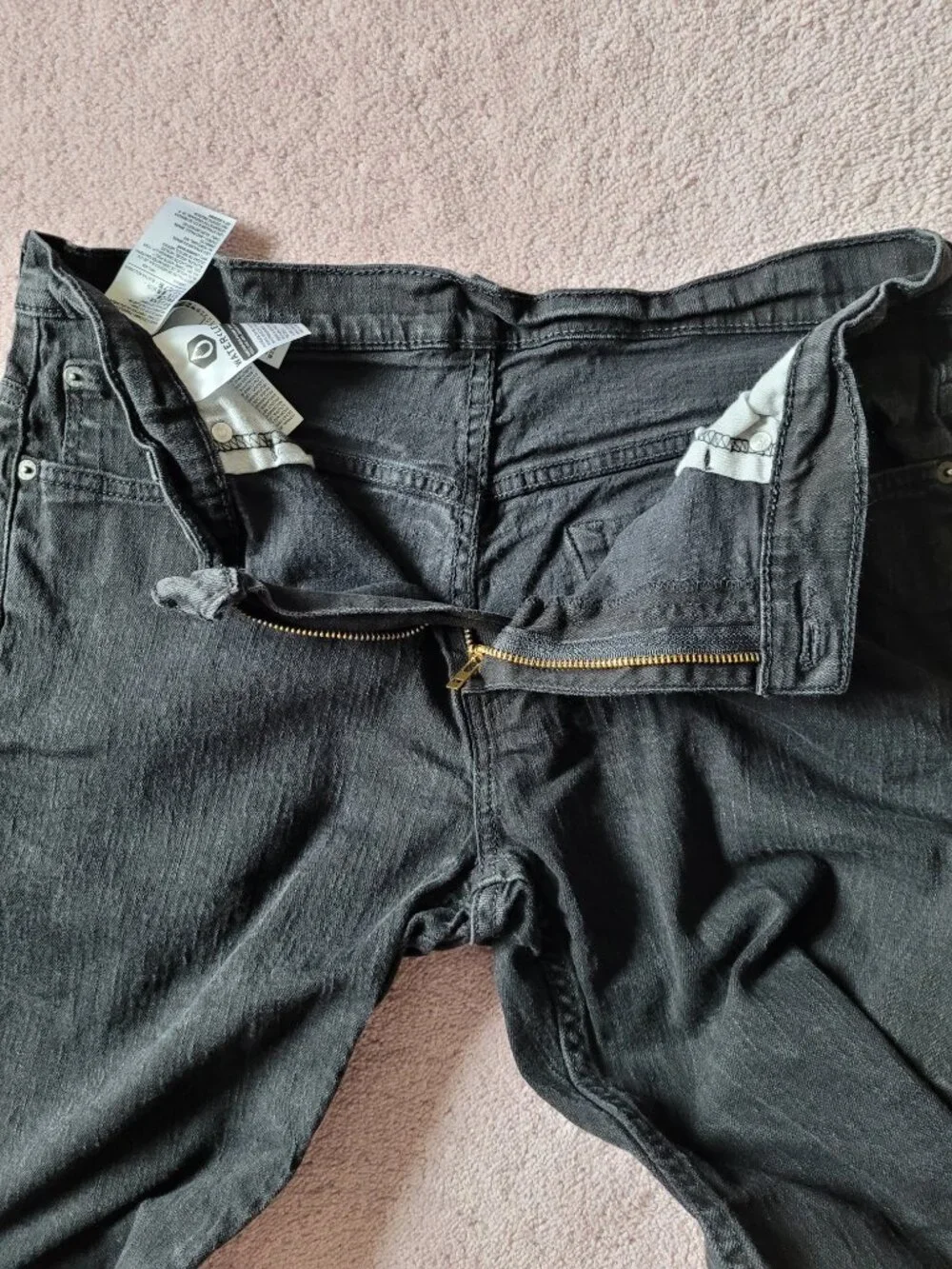 Levi’s 569 Loose Straight Fit Jeans Men’s 34x34 Black Tab Versatile Black